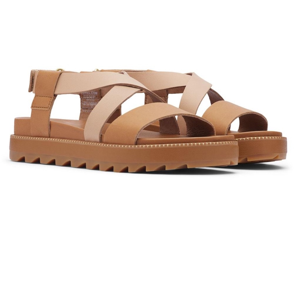 Sorel Women's Tan Strappy Sandals